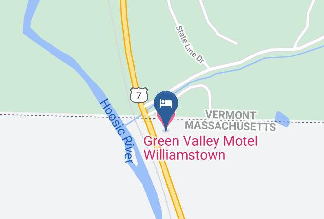 Berkshire - Green Valley Motel Williamstown Maps
