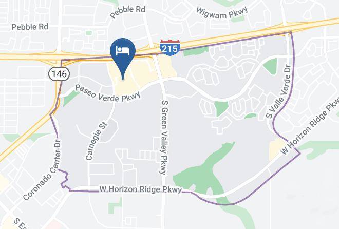 Clark - Green Valley Ranch Resort Spa And Casino Maps