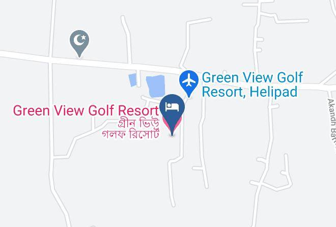 Dhaka - Green View Golf Resort Maps