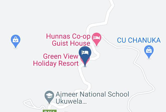Kandy - Green View Holiday Resort Maps