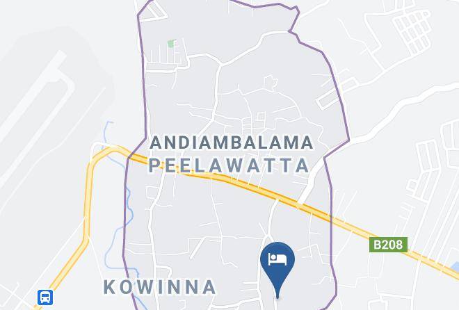 Airport Green View Resort Map