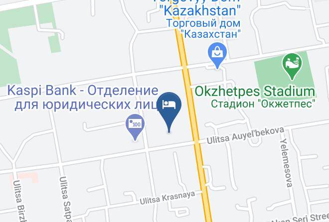 Kokshetau - Green Which Hotel Maps