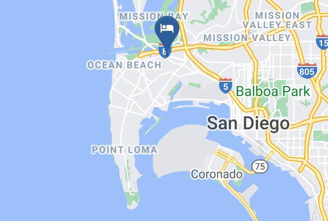 San Diego - Green World Inn Maps