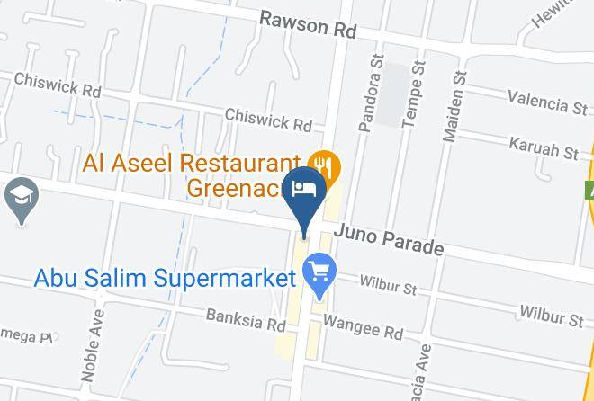 Greenacre - Greenacre Hotel Maps