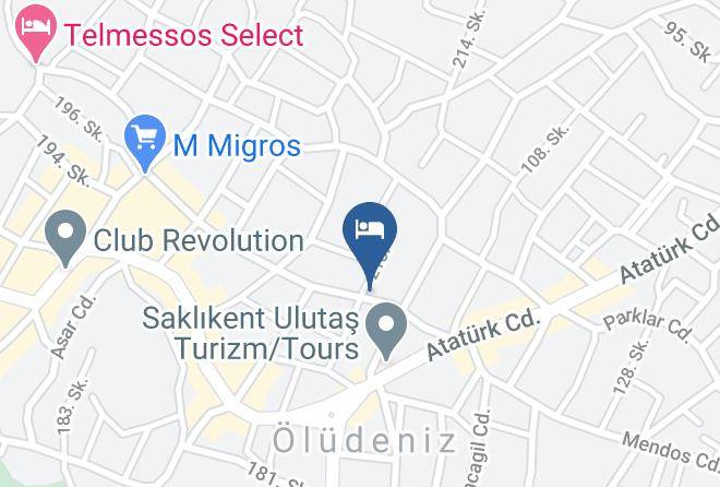 Fethiye - Greeneye Pension Maps