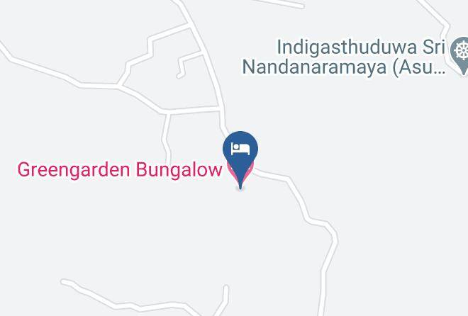Colombo - Greengarden Bungalow Maps