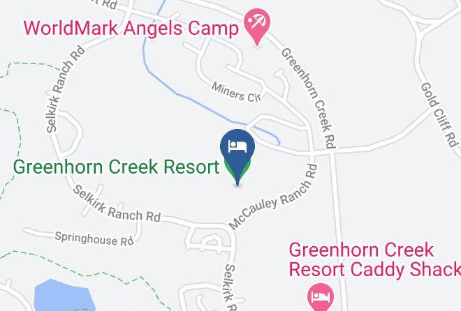 Calaveras - Greenhorn Creek Resort Maps