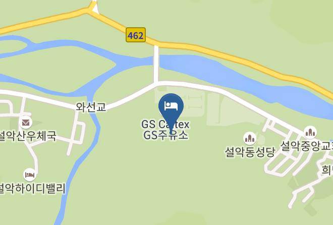 Greenlagoon Hotel In Seorak Map