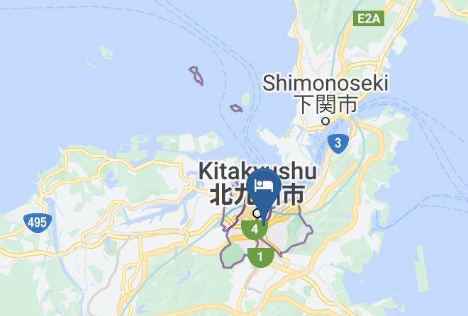 Kitakyushu City Kokurakita Ward - Greenland Kokura Maps