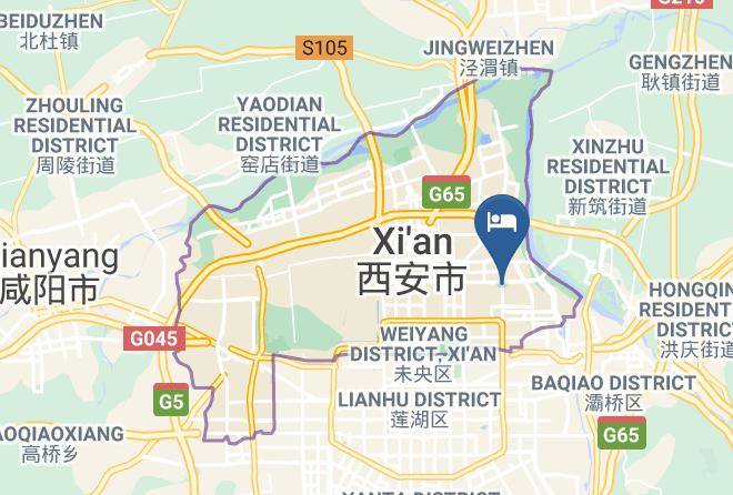 Xi An - Greenland Soft Hotel Xian Daminggong Branch Maps