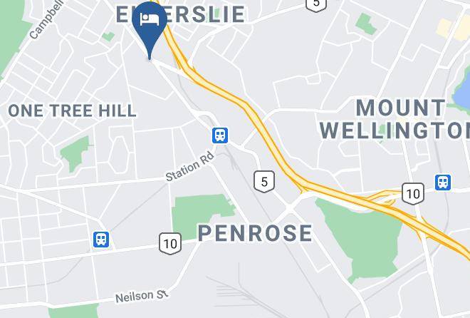 Greenlane Motel Map