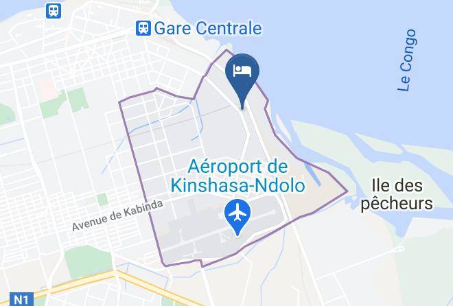 Kinshasa Urban - Greenlodge Flambeau Maps