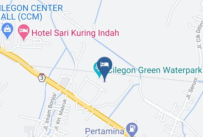 Kota Cilegon - Greenotel Cilegon Maps