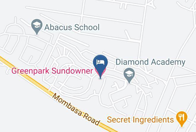 Machakos - Greenpark Sundowner Maps
