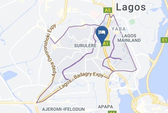 Lagos Mainland - Greens Manor Maps