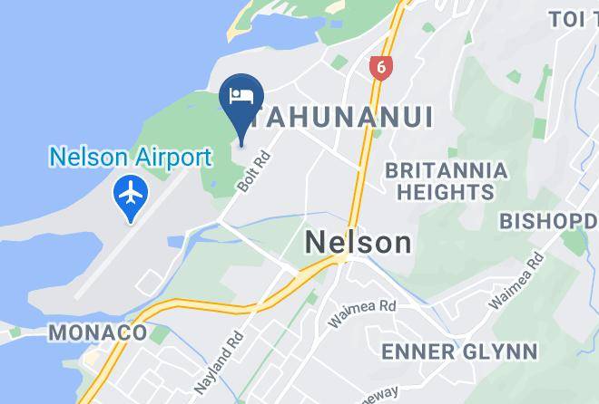Nelson - Greens Motel Maps