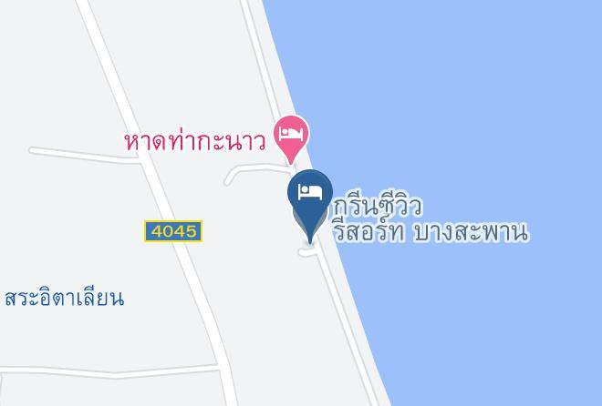 Amphoe Bang Saphan - Greenseaviewresort Bangsaphan Maps