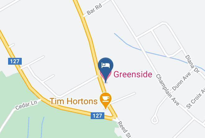 Charlotte - Greenside Motel Maps