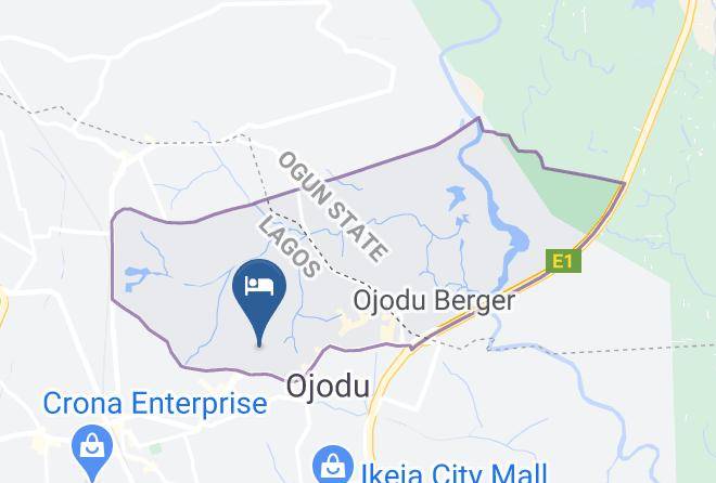 Ikeja - Greensland Hotel Maps