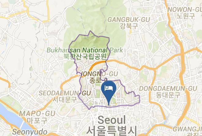 Greentel Jongno Map