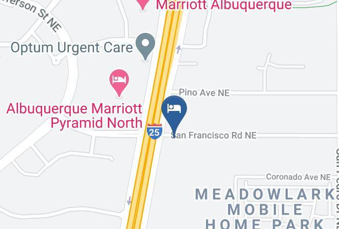 Bernalillo - Greentree Inn Albuquerque North I 25 Maps