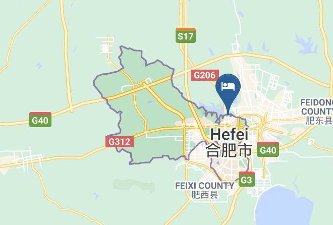 Hefei - Greentree Inn Anhui Hefei Xierhuan Botanical Garden Business Hotel Maps