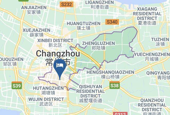 Changzhou - Greentree Inn Changzhou Li Hua Hotel Maps