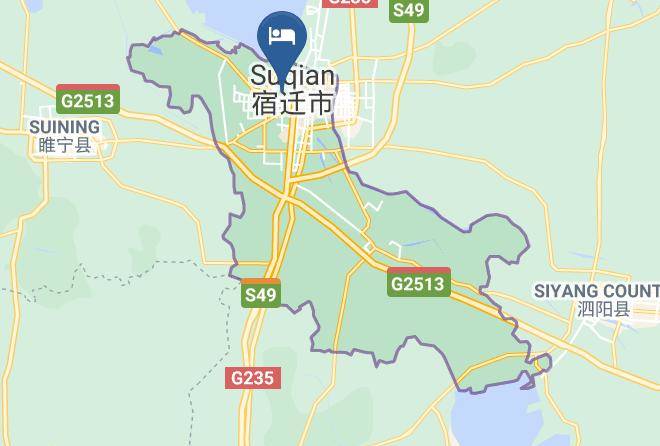 Suqian - Changfu Hotel Maps