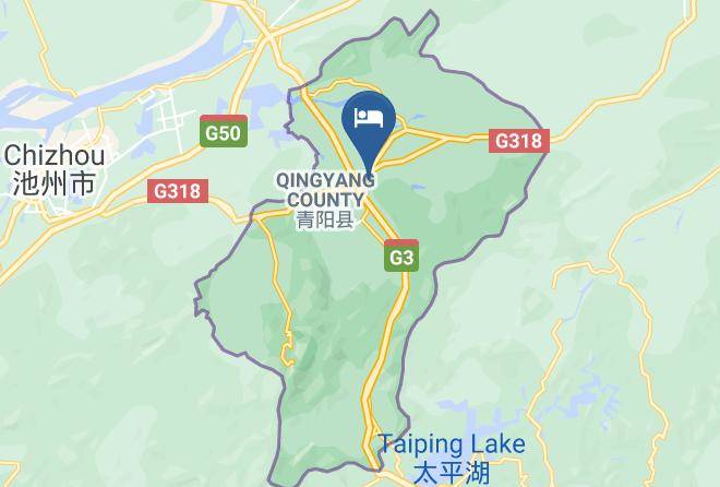 Chizhou - Greentree Inn Jiuhua Moutain Qingyang Bus Station Express Hotel Maps