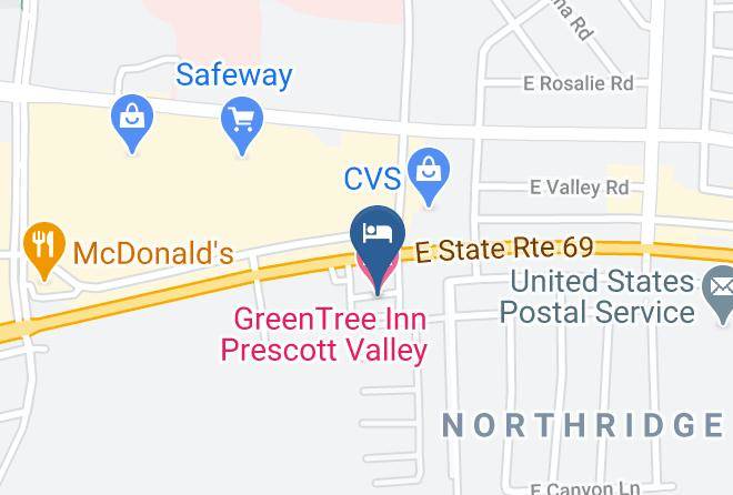 Yavapai - Greentree Inn Prescott Valley Maps