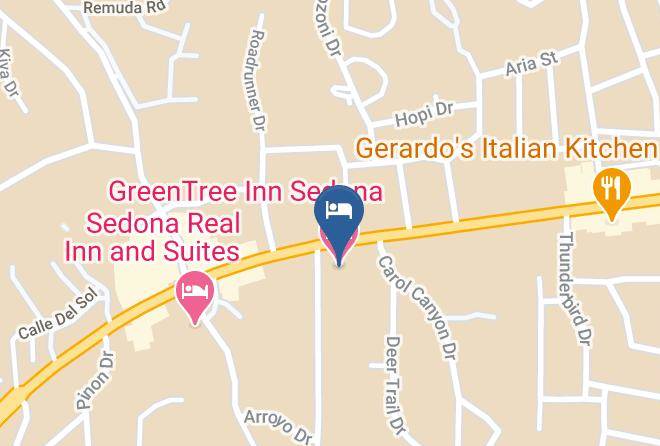 Yavapai - Greentree Inn Sedona Maps