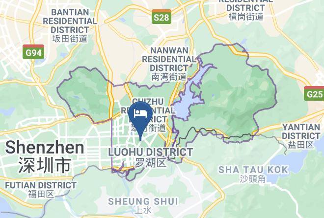 Shenzhen - Greentree Inn Shenzhen Dongmen Maps