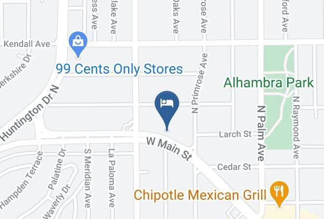Los Angeles - Greentree Inn & Suites Alhambra Los Angeles Maps