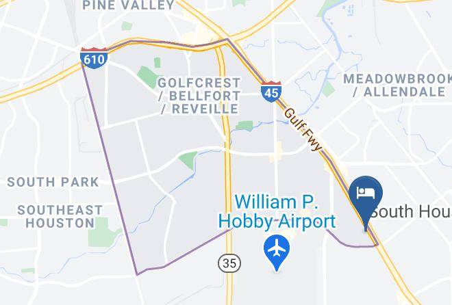 Harris - Greentree Hotel Houston Hobby Airport Maps