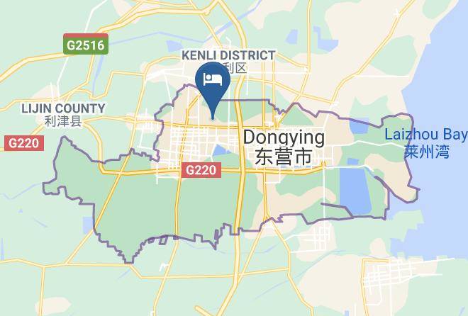 Dongying - Greentree Inn University Of Petroleum Express Hote Maps
