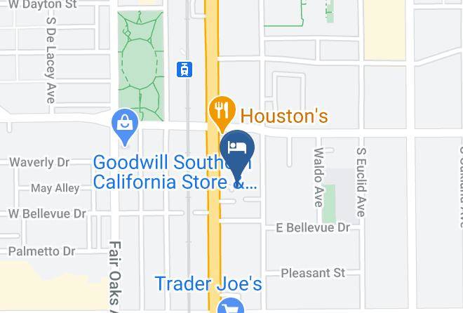 Los Angeles - Greentree Pasadena Inn Maps