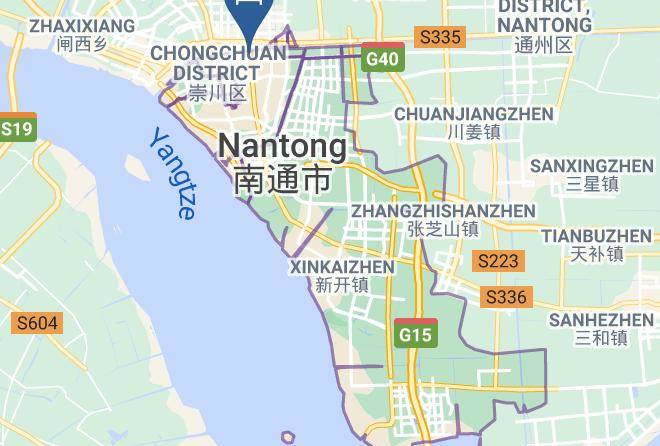 Nantong - Greentrees Alliance Hotel Maps