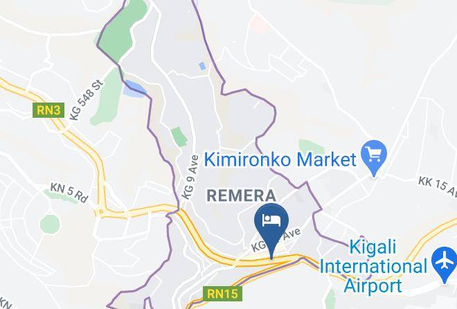 Kigali - Greenwich Hotel Maps