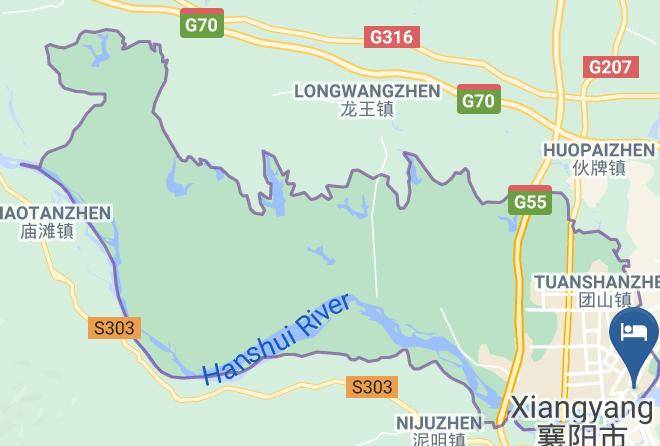 Xiangyang - Greenwich Hotel Maps