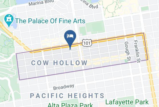 San Francisco - Greenwich Inn Maps