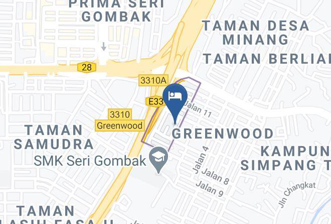 Gombak - Greenwood Maps