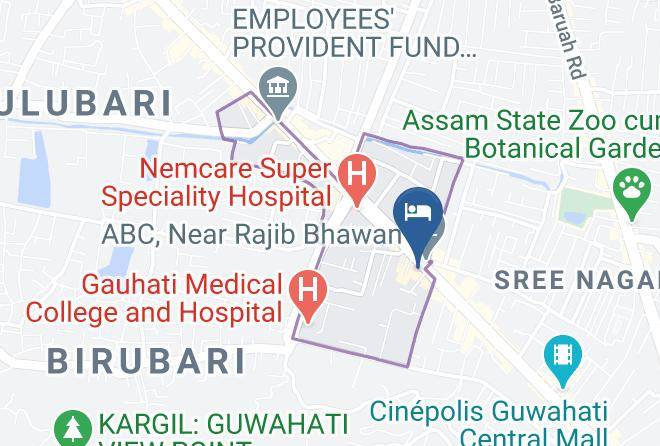 Guwahati - Greenwood Resort City Point Maps