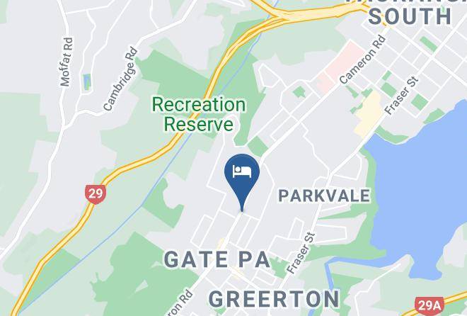 Tauranga - Greerton Lodge Motel Maps