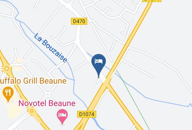 Cote D Or - Greet Hotel Beaune Maps