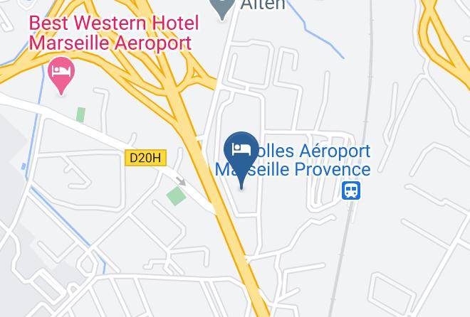 Bouches Du Rhone - Greet Hotel Marseille Provence Aeroport Maps