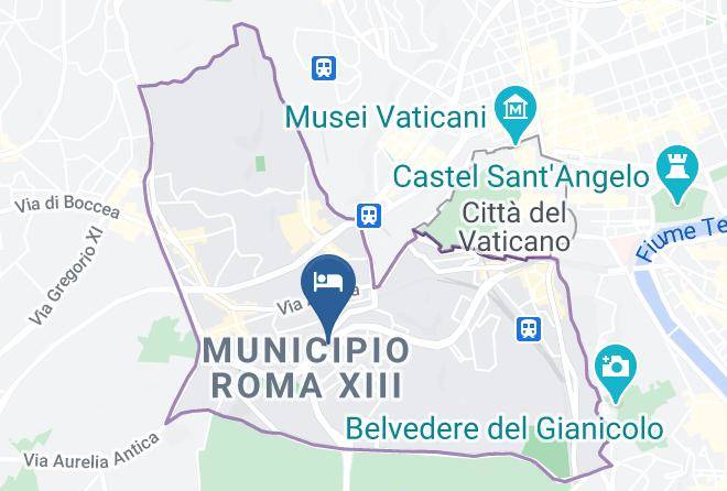 Rome - Gregorio Vii Luxury Suites Maps