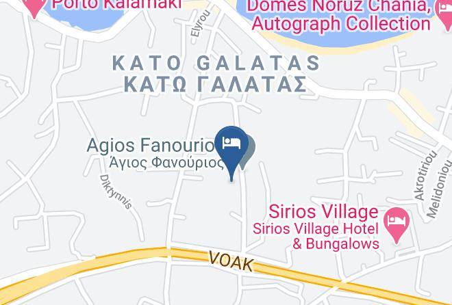 Khania - Gregory Comfort Hotel Maps