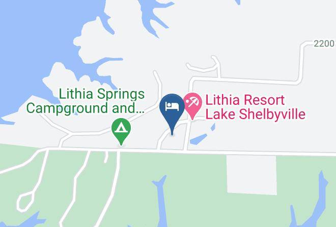 Shelby - Gregory's Resort Motel & Cabins & Store Maps