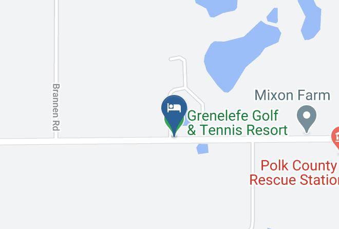 Polk - Grenelefe Golf & Tennis Resort Maps