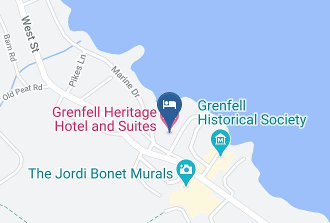 Division 9 - Grenfell Heritage Hotel And Suites Maps